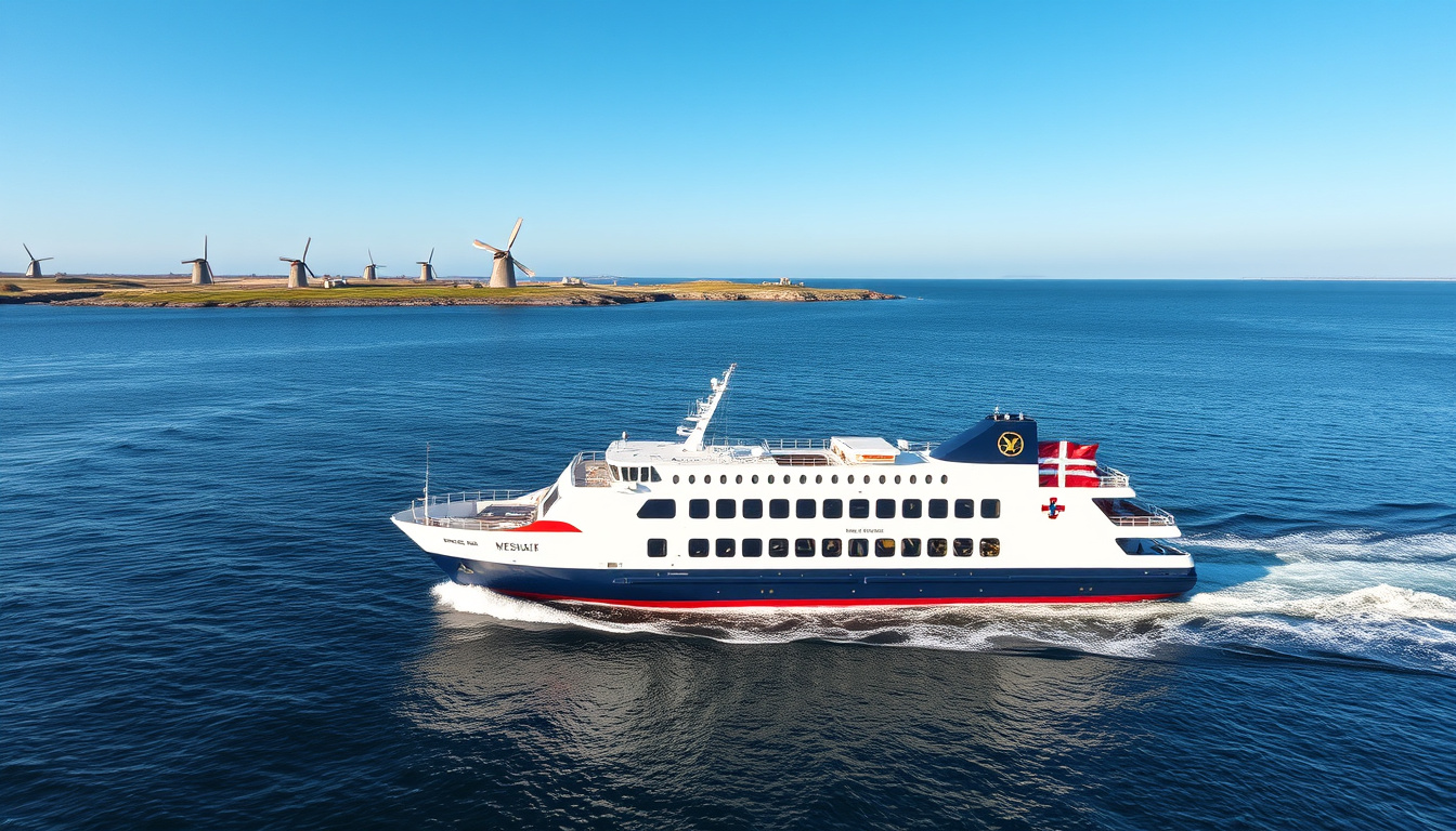 Ferge til Danmark – Ruter, priser og tidtabell 2025