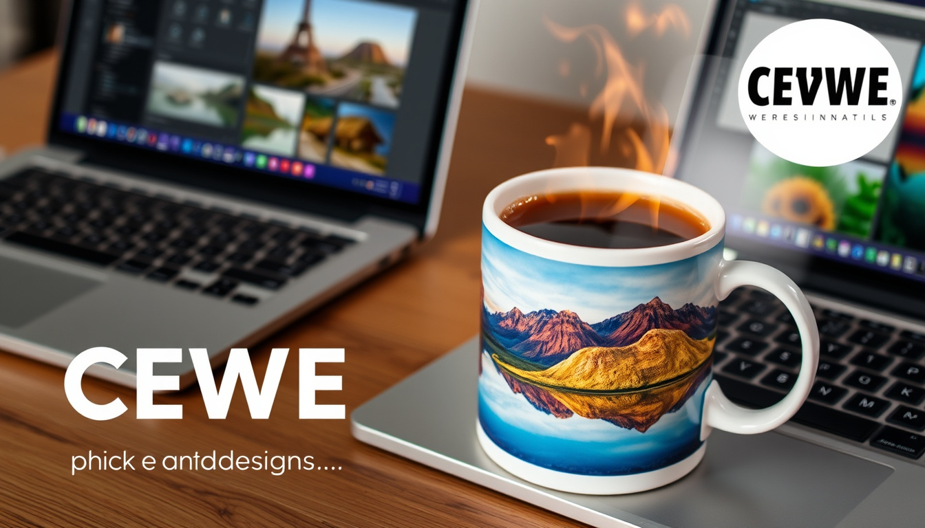 Kopp med bilde: Design din personlige krus hos CEWE