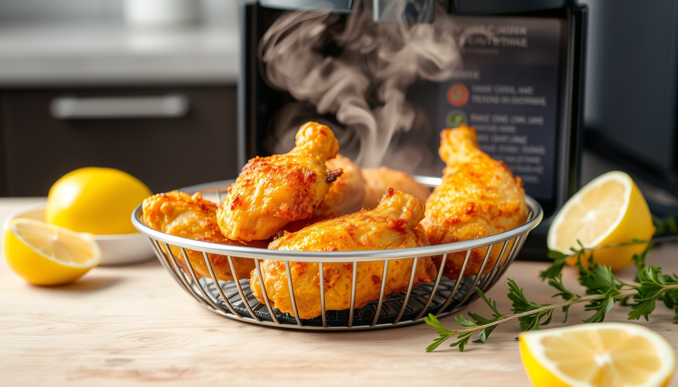 Kyllinglår i airfryer: Oppskrift, tid og tips for sprøtt skinn