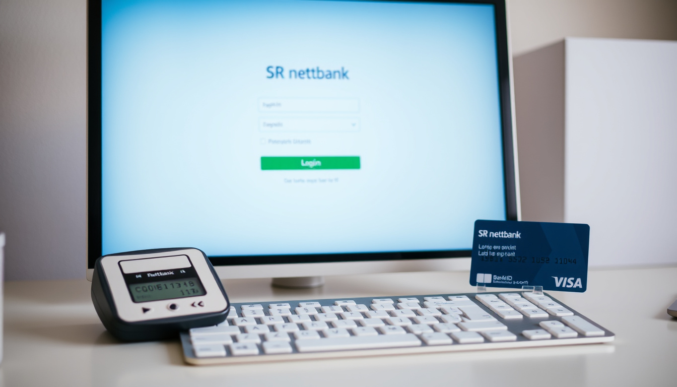 SR Bank nettbank – Logg inn med kodebrikke og BankID