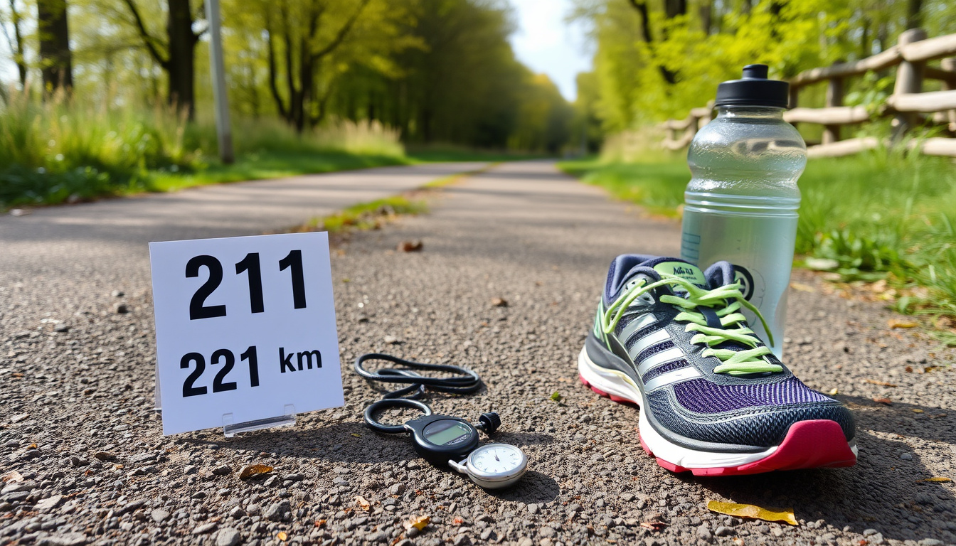 Hvor langt er halvmaraton? Distanse, tid og trening
