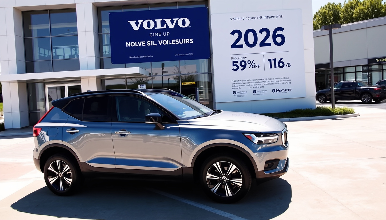 Volvo EX40 kampanje 2026 – beste priser og tilbud